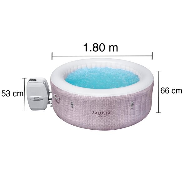 Jacuzzi spa inflable con hidromasaje airjet bestway 1.80 mts - Sears