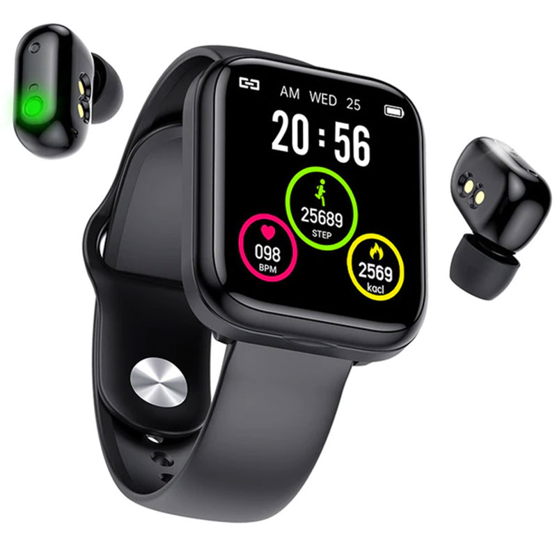 Reloj inteligente smart watch x5 2 en 1 con audífonos bluetooth 5.0 Sears