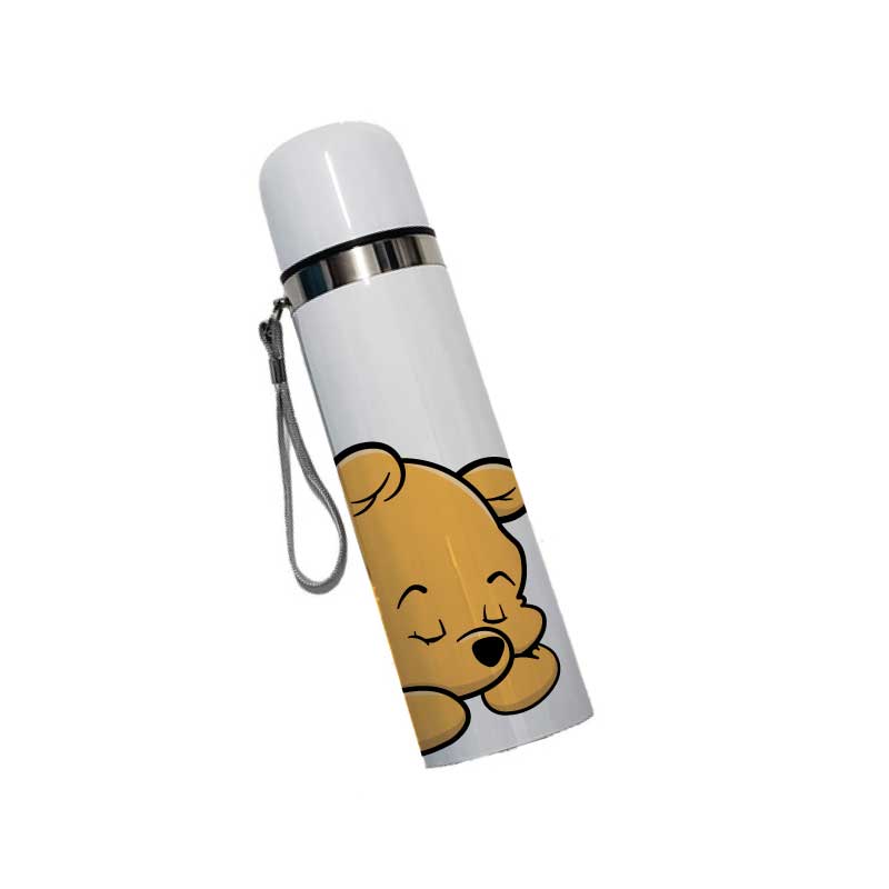 Winnie The Pooh Termo De Acero Inoxidable Termico Doble Capa 500 Ml Sears