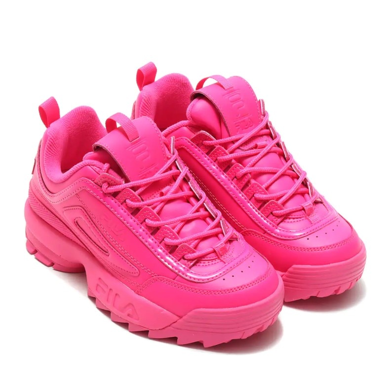 Tenis Fila Disruptor Ii Premium Mujer Rosa 5xm01295-650 - Sears