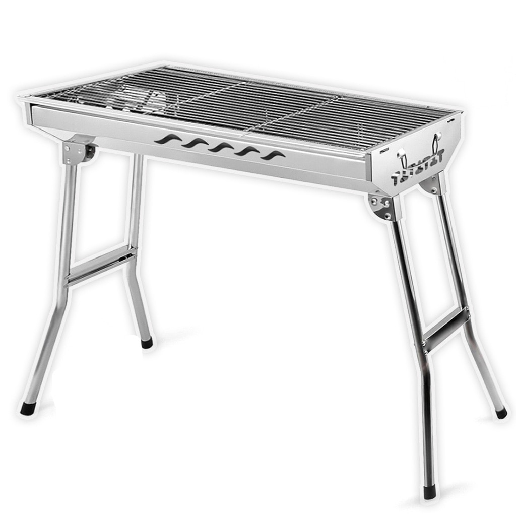 Asador de acero inoxidable modelo sonora