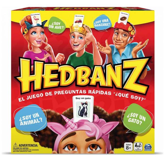 Spin Master Juegos De Mesa - Hedbanz Fun Guess Game