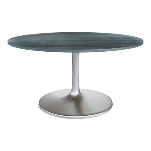 Mesa de Comedor Metropolis 2 Plateado - Kessa.