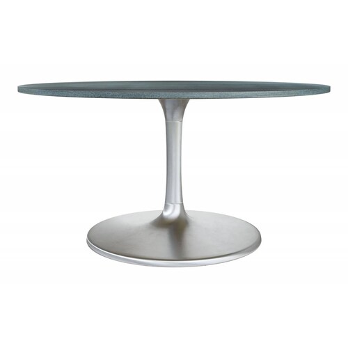 Mesa de Comedor Metropolis 2 Plateado - Kessa.