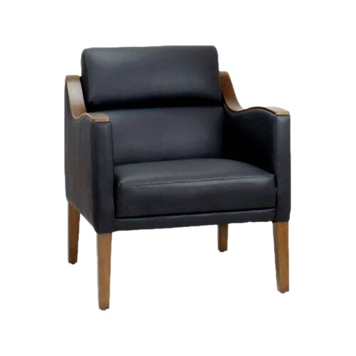 Sillon Cartagena Andorra Negro - Kessa.
