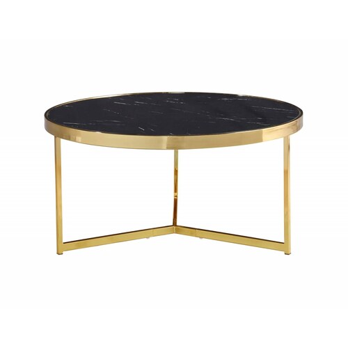 Mesa de Centro Mencia Dorado - Kessa