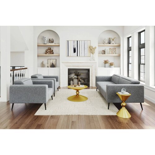 Sillon Milan Gris - Kessa.