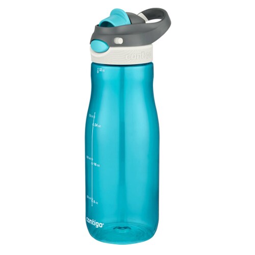Botella Agua Plastica 32 Oz Autosput Damen Chug Verde Scuba 74080ZCN Contigo 