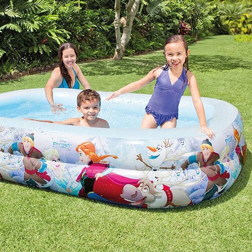 Alberca Inflable Infantil Frozen 262x175x56 cm 58469NP Intex