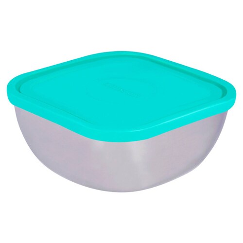 Toper Contenedor 23 Cm Con Tapa Aqua Cap 4 L 2pzs Tramontina