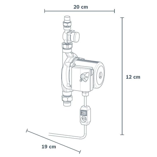 Bomba Presurizadora Para 3 Servicios 225 W Bosch