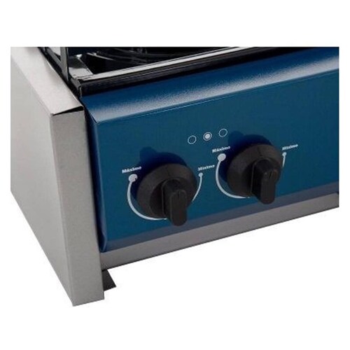 Estufa De Mesa Goliath 4 Quemadores Gas LP Color Azul EG4Q Delher