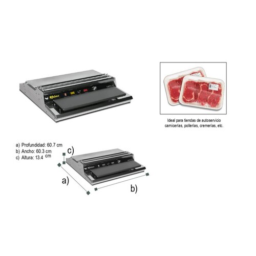 Emplayadora de Alimentos 550 mm de Pelicula Estirable EMPA-55 Rhino 
