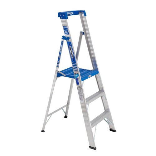 Escalera Tijera De Podio Plataforma Alum Tipo I 2 Esc Werner 