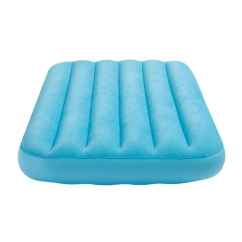 Colchon Inflable Para Niños 88 X 157 Cm Azul O Naranja Intex Multicolor