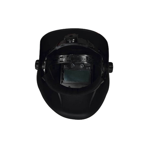 Careta para Soldador Electronica Variomatic Carbon Azul Flamas 510 Elite 