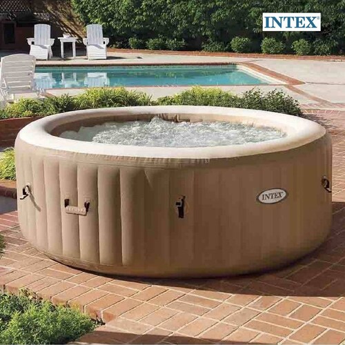 Tina Jacuzzi Inflable Spa 6 Per Burbuja 2.15 M Purespa Intex 