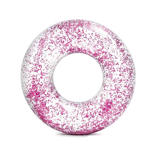 Flotador Inflable Dona Con Diamantita Glitter 56274np Intex Estandar Multicolor
