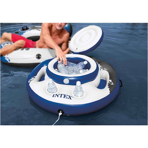 Hielera Inflable Para Alberca Piscina River Run Mega Intex 