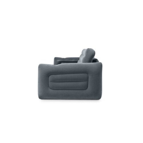 Sillon Sofa Cama Asiento Inflable Queen Portavasos Intex 