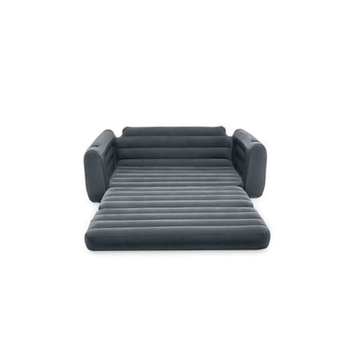 Sillon Sofa Cama Asiento Inflable Queen Portavasos Intex 