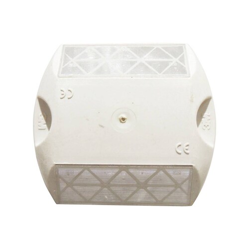 Vialeta Plastica Reflejante Blanca Vialidad Plastic Kingsman