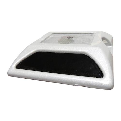 Vialeta Inteligente de Aluminio (Led-Solar) a una Cara y Luz Blanca VT-SOL Kingsman 
