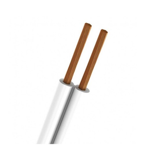 Cable Cordon Spt Conductores Paralelo Blanco 18Awg 100M Iusa