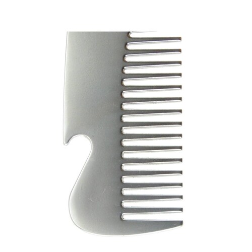 Peine para Barba Acero Inox con Destapador 12.5 cm 1855-00 Lobo 