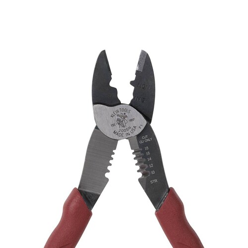 Pinza Engarzadora Pelacables Cortadora Peladora Klein Tools 