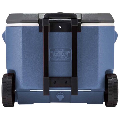 Hielera Ruedas Portavaso Azul 50 Qt Xtreme 84 Latas Coleman 
