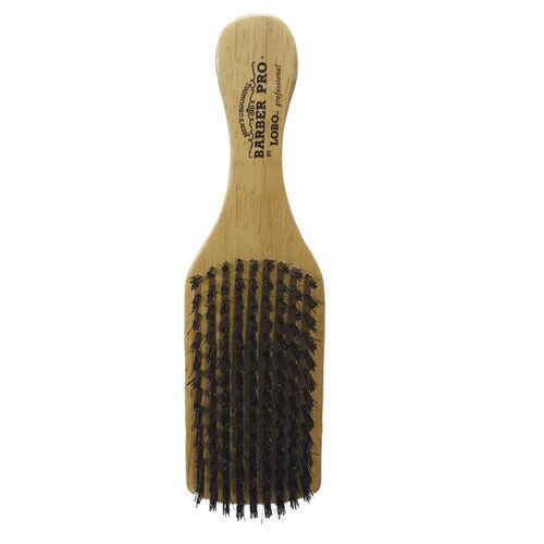 Cepillo De Estilista Doble Cara Cerda Natural Nylon 7In Lobo