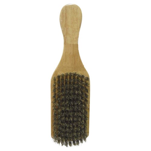 Cepillo De Estilista Doble Cara Cerda Natural Nylon 7In Lobo