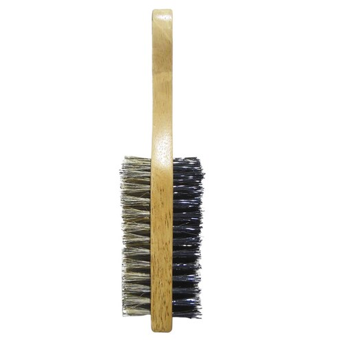 Cepillo De Estilista Doble Cara Cerda Natural Nylon 7In Lobo