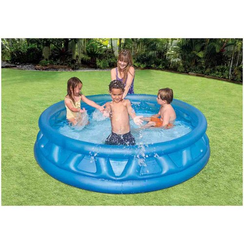 Alberca Piscina Circular Inflable Con Relieve De NiÃ±os Intex