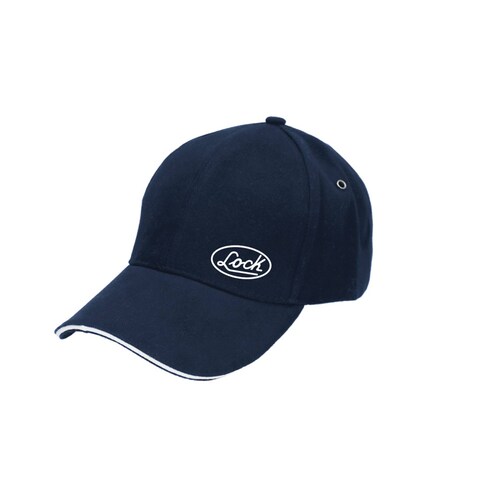 Gorra Con Bies Corte Bajo Broche Pasacintas Poliester Lock 
