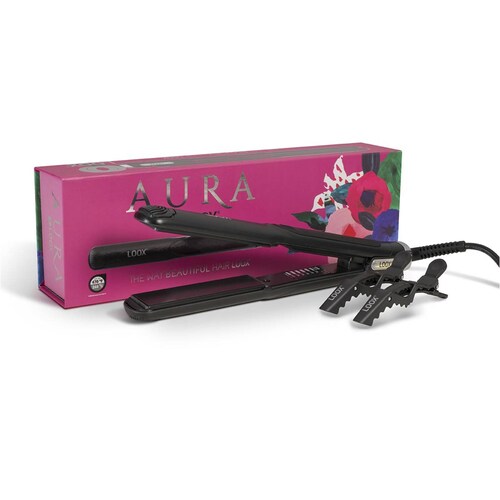 Plancha Cabello Alaciado Profesional 470f Polvo Dimante Loox 