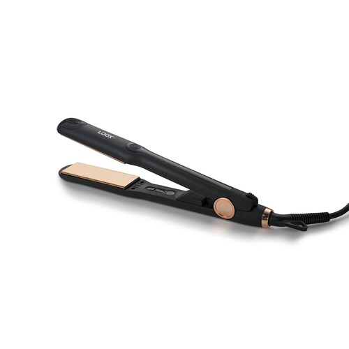 Plancha Profesional Origins Negra Estilismo 232 Grados Loox