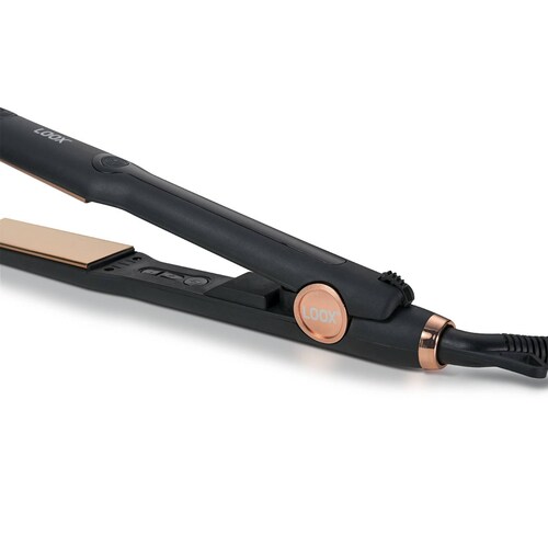 Plancha Profesional Origins Negra Estilismo 232 Grados Loox