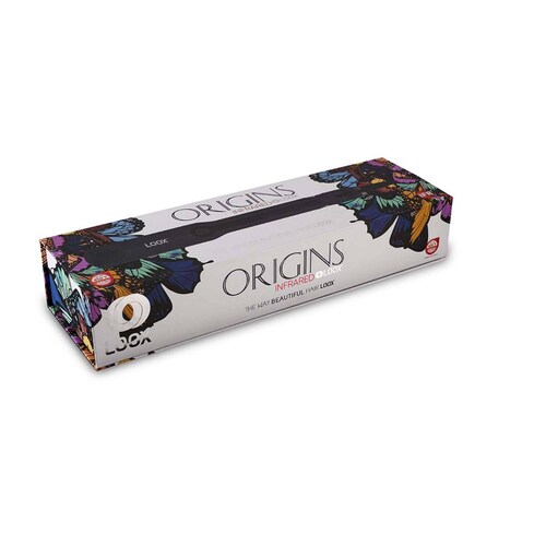 Plancha Profesional Origins Negra Estilismo 232 Grados Loox