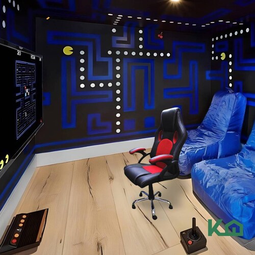 Silla Gamer Base Cromada Ergonomica Oficina Casa Videojuegos 