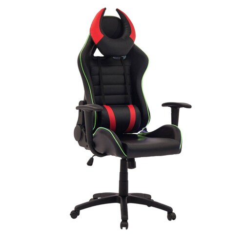 Silla Gamer Gaming Luces Led Colores Ergonomica Reclinable 