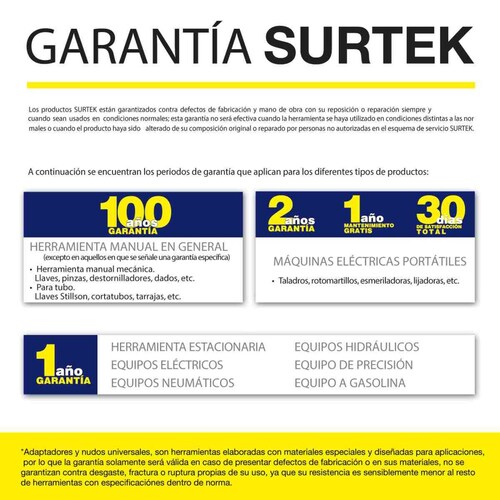 Esmeriladora Amoladora Pulidora Lijadora De 4 1/2 In Surtek 