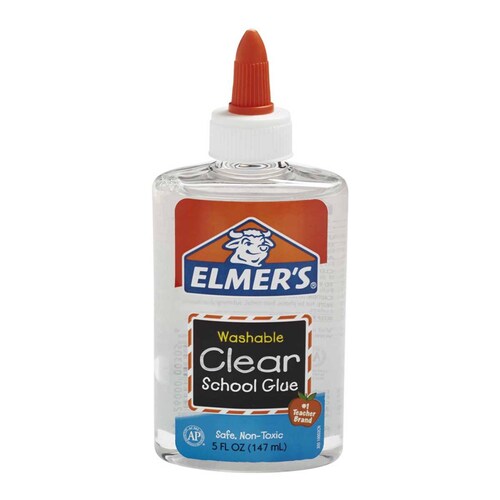 Pegamento Slime School Clear Glue Transparente Niños Elmers