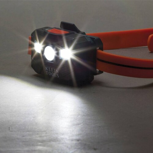 Linterna Lampara Frontal Led Recargable Correa Klein Tools 
