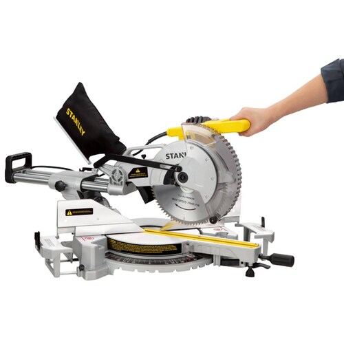 Sierra Inglete Compuesta Disco 10 In 1800w Sm18-b3 Stanley 