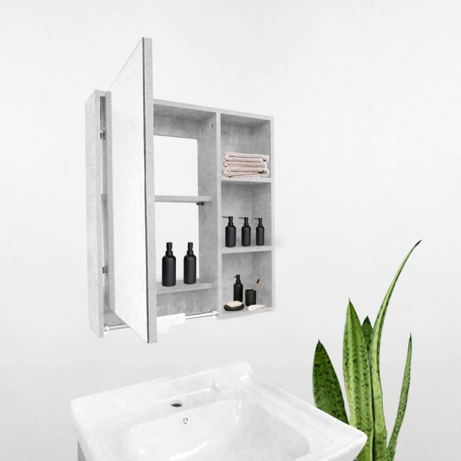 Mueble para baño gabinete organizador lavabo espejo repisas - Sears