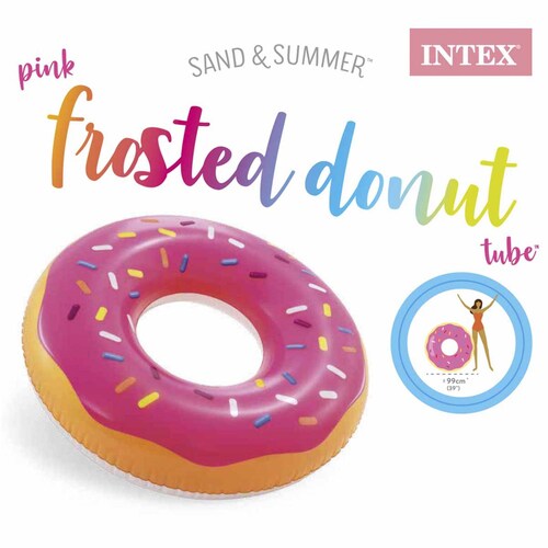 Flotador Dona Salvavidas Inflable Adulto Niño Alberca Intex 