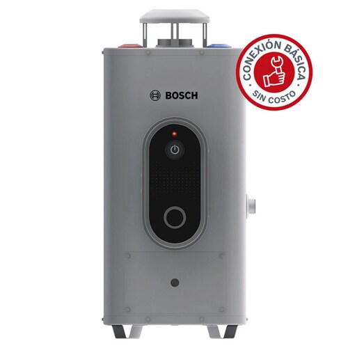Calentador Boiler De Paso 2 Servicios Gas Natural 11 L Bosch 