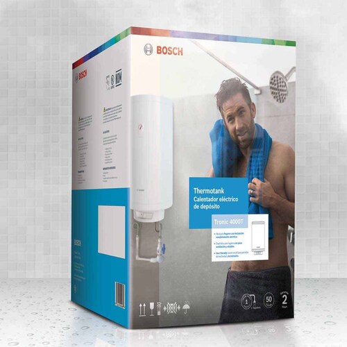 Calentador Boiler Electrico Deposito 3 Servicios 100 L Bosch